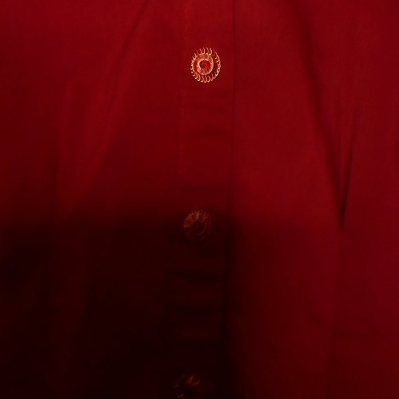 💕 3/$17th Avenue Long Sleeve Fitted 6 Jewel Button- Down Shirt Extra Button Ma… - Picture 3 of 4